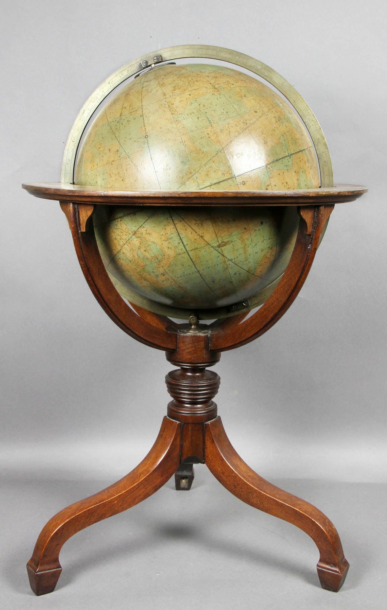 William IV Late Regency Celestrial Table Globe by James Wyld, London