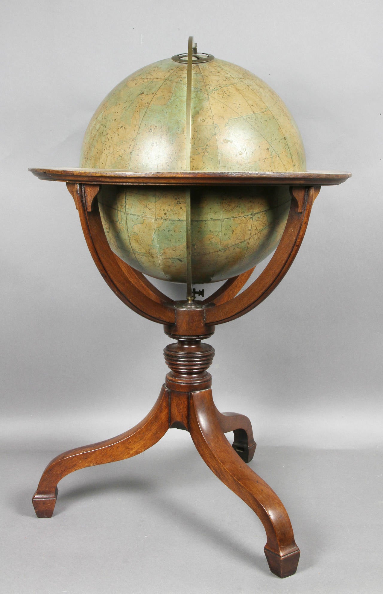Late Regency Celestrial Table Globe by James Wyld, London In Good Condition In Essex, MA
