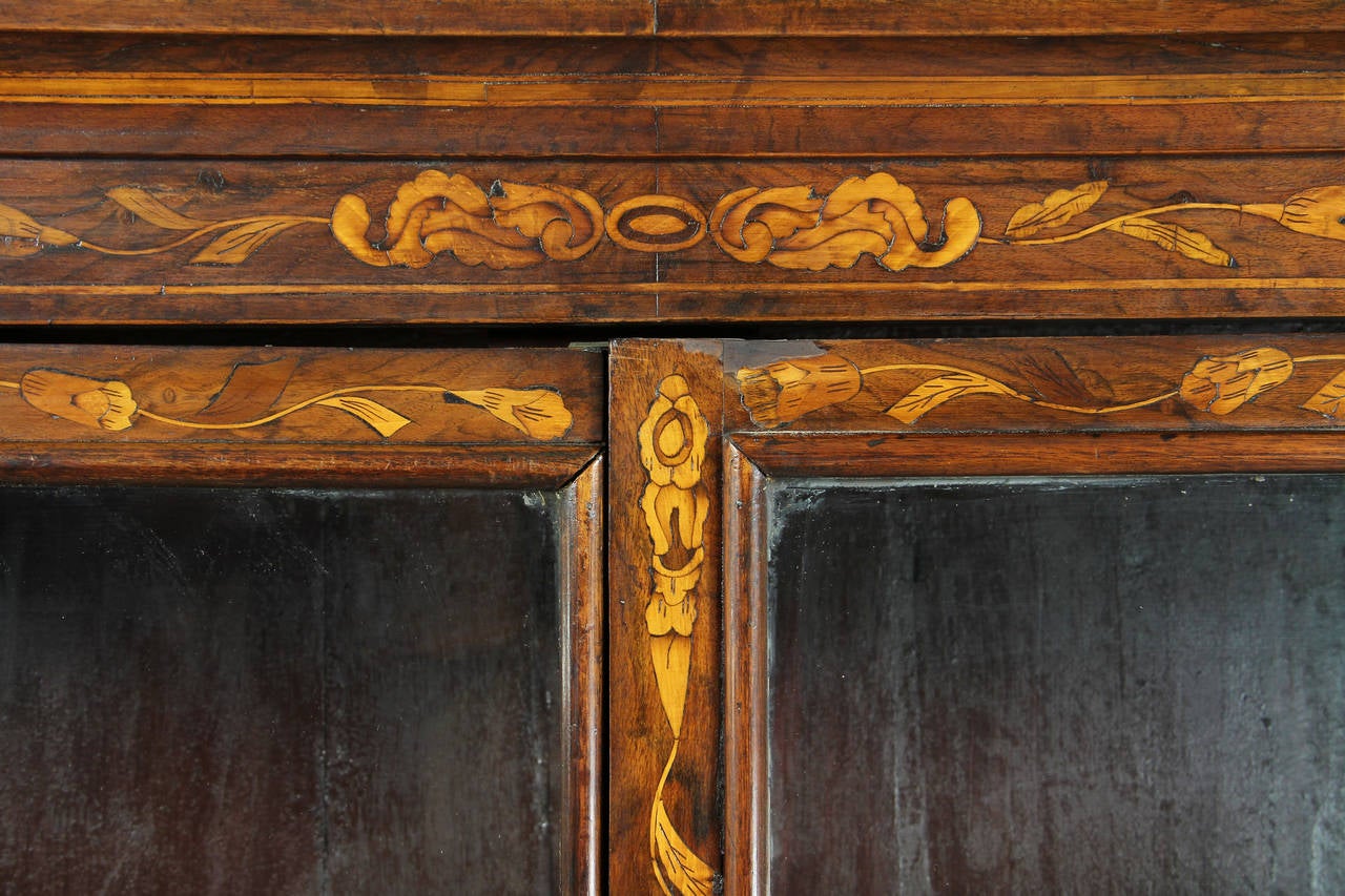 Baroque Dutch Marquetry Cabinet