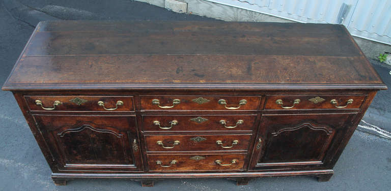 Good George II Oak Dresser Base