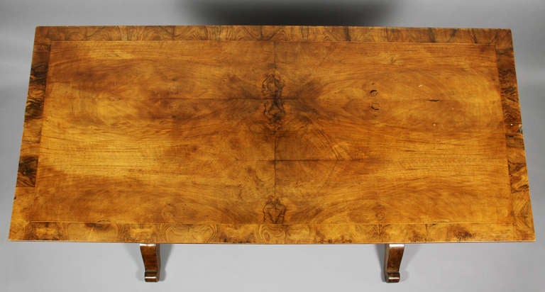 Biedermeier Fruitwood Sofa Table In Excellent Condition In Essex, MA