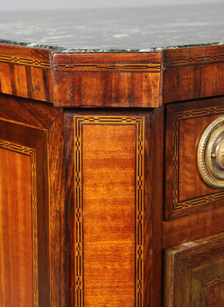 Dutch Neoclassical Satinwood and Japanned Cabinet 3