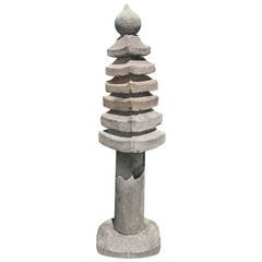 Japanese Granite Shrine Lantern