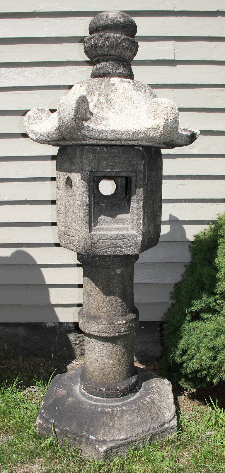 Japanese Granite Shrine Lantern