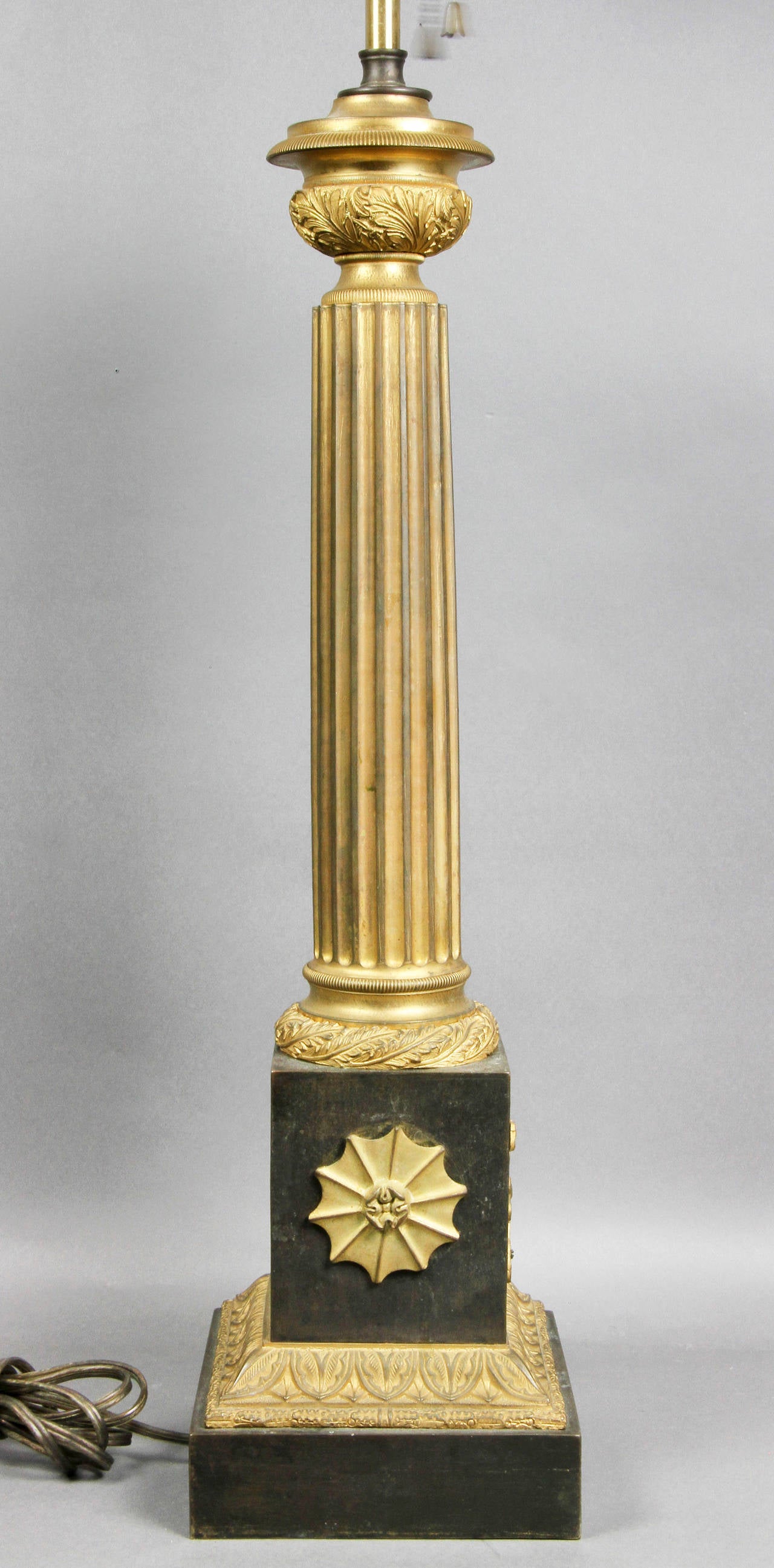 bronze lamp