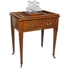 Aspreys London Mahogany Drinks Table 2