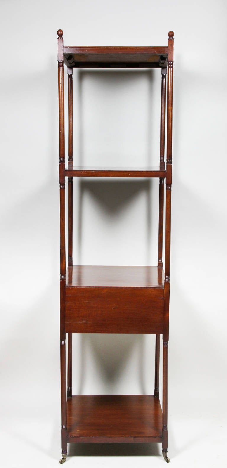 Regency Mahogany Whatnot 5