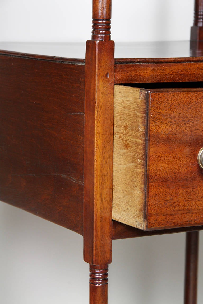 19th Century Regency Mahogany Whatnot