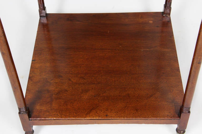 Regency Mahogany Whatnot 1