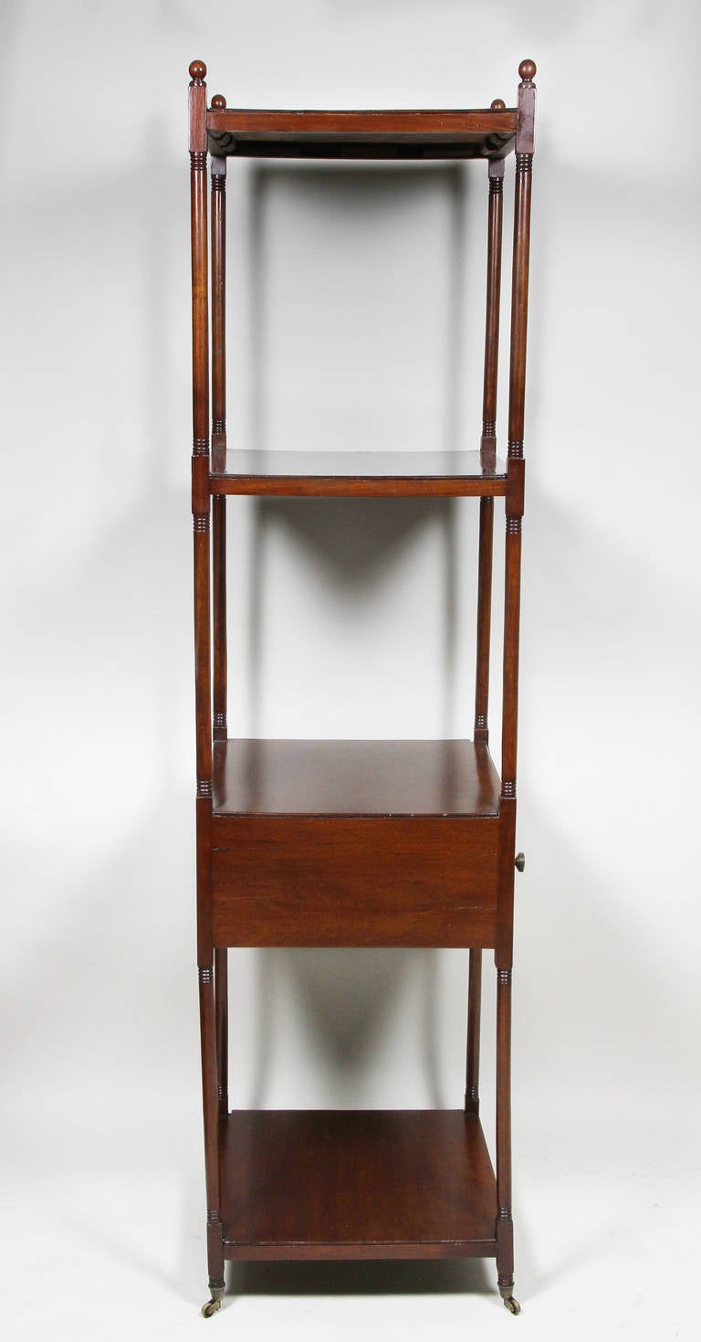 Regency Mahogany Whatnot 3