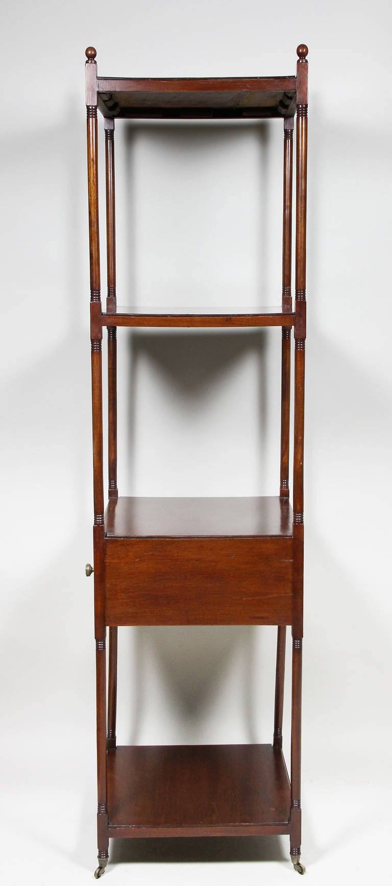 Regency Mahogany Whatnot 4