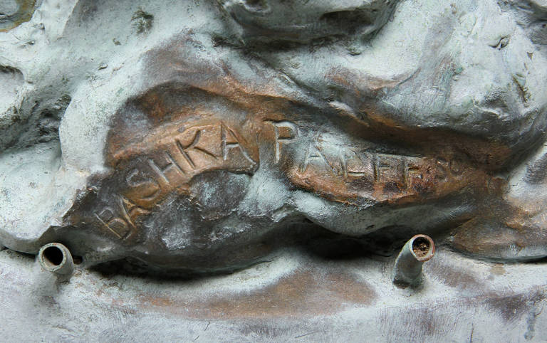 Bronze Fountain Of A Boy By Bashka Paeff 1