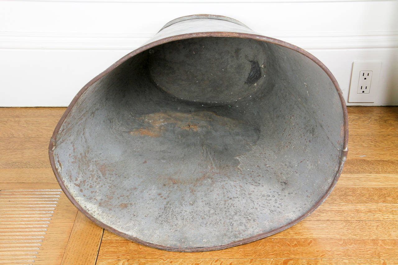 Mid-19th Century French Tole Grape Bin From Chateauneuf Du-Pape