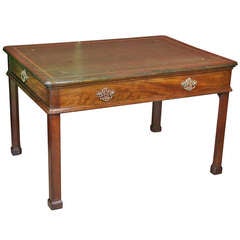 George III Mahogany Writing Table