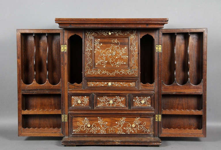 Anglo-Indian Rosewood Cabinet 1
