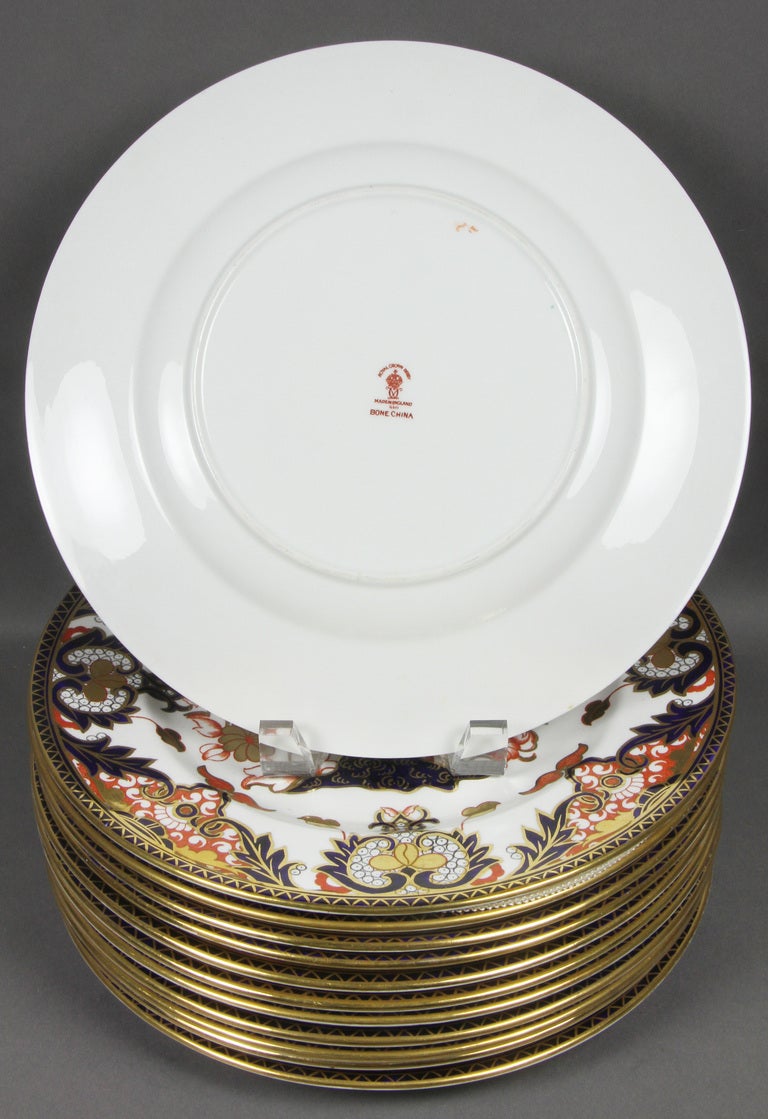 crown derby dinner set