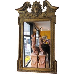 George II Style Giltwood Mirror