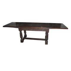 Jacobean Style Oak Refectory Table