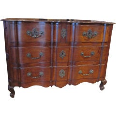 Louis XV Provencial Walnut Commode