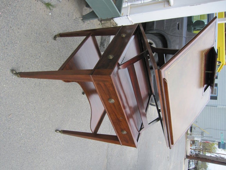 George III Mahogany Architects Table