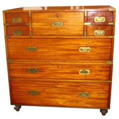 Regency Mahogany Campaign Chest