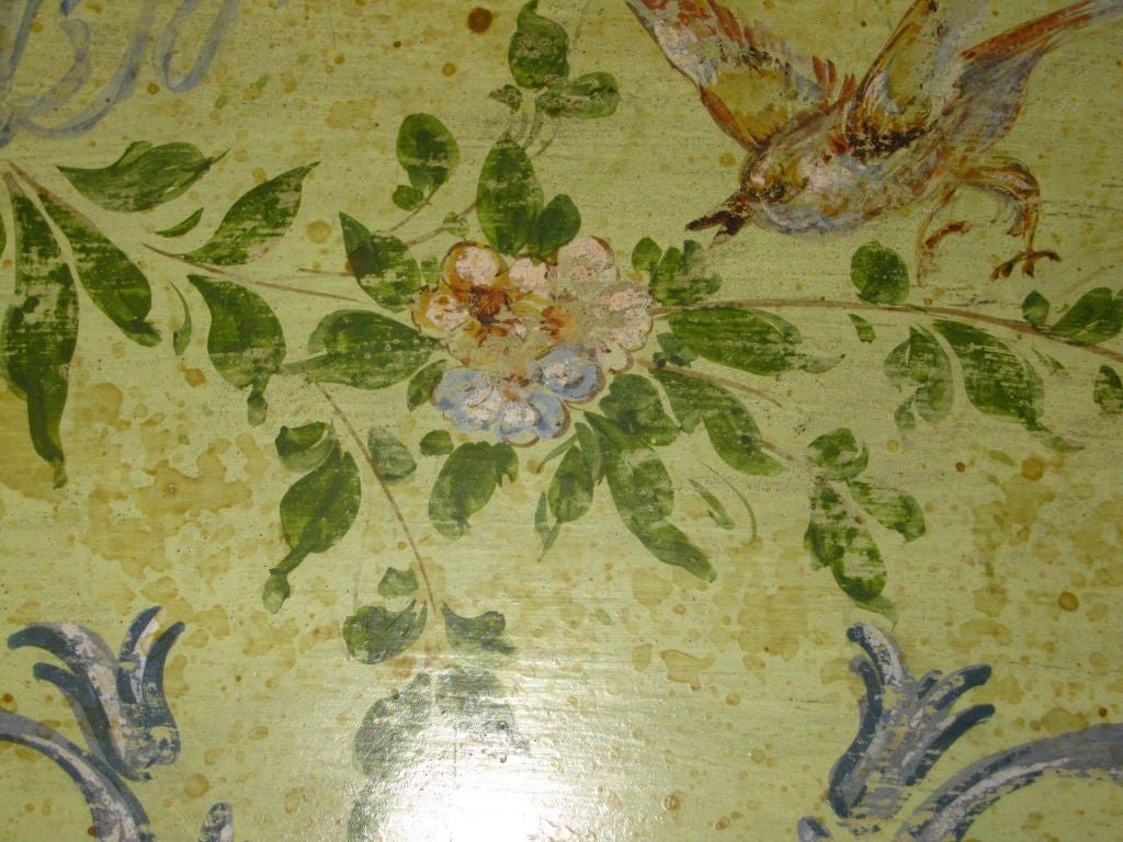 Venitian Rococo Style Painted Side Table 4