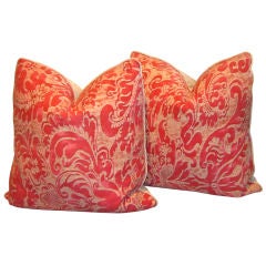 Pair Fortuny Pillows