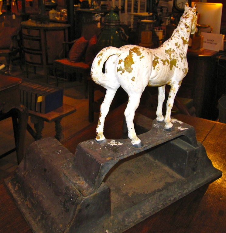 Cast Iron Horse Form Boot Scraper 1
