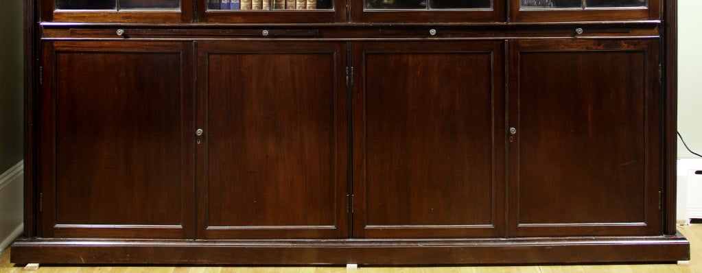 19th Century Regency Mahogany Bookcase