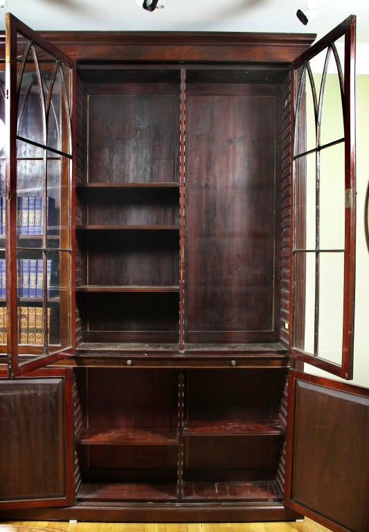 Regency Mahogany Bookcase 1