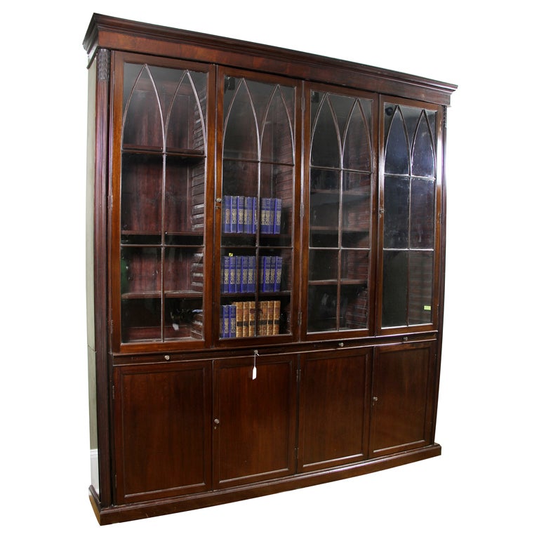 Regency Mahogany Bookcase