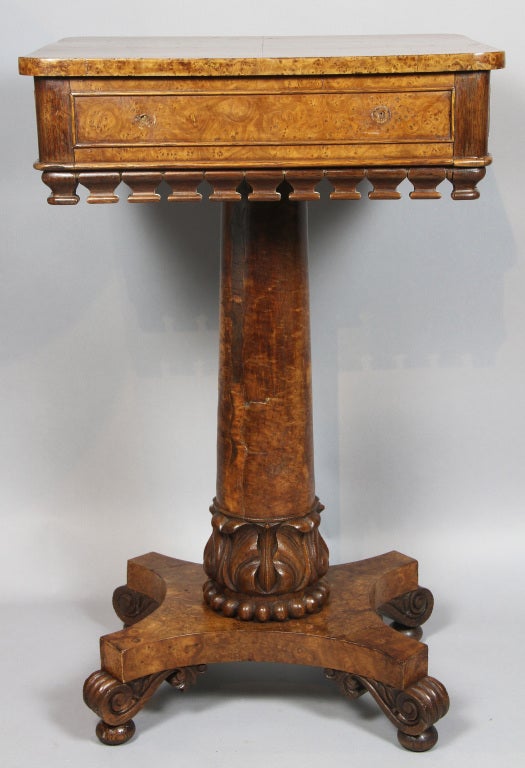 William IV Pollard Oak and Carved Table 5
