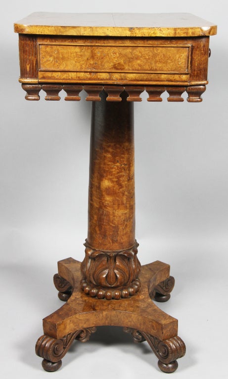 William IV Pollard Oak and Carved Table 2