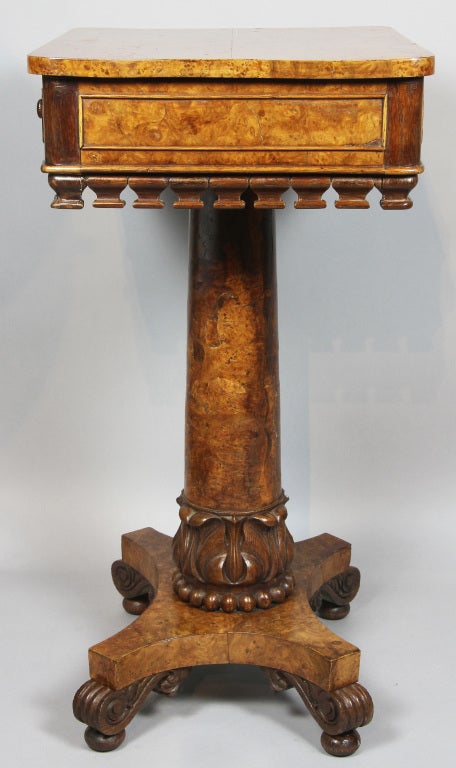 William IV Pollard Oak and Carved Table 4