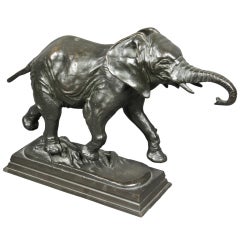 Bronze Elephant Of Senegal