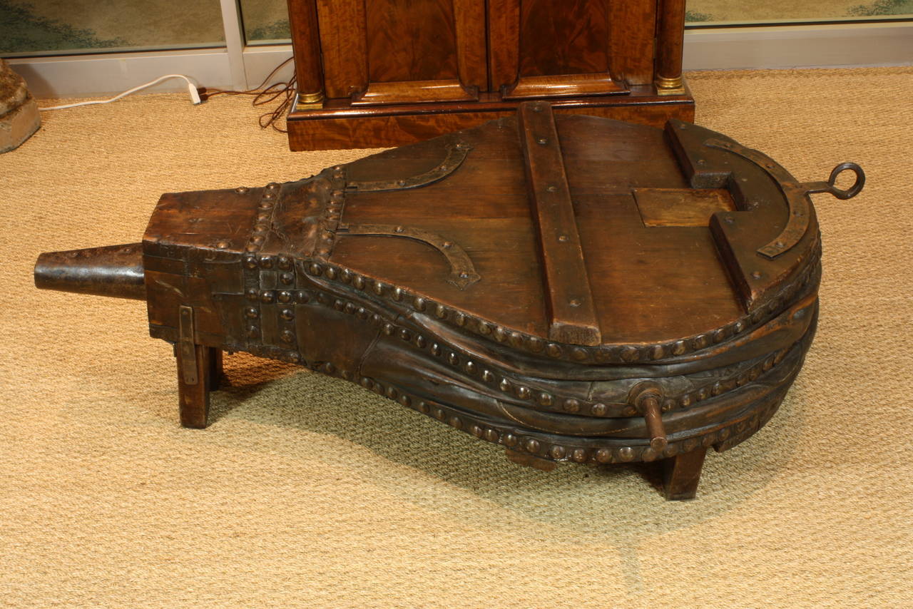 Rustic French Blacksmith's Bellows Coffee Table