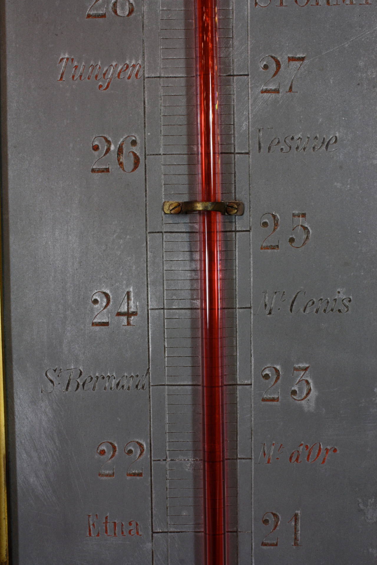 French Regence Style GiltBronze Passement's Barometer For Sale at 1stdibs