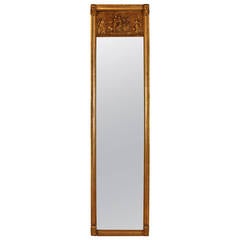French Empire Trumeau Mirror