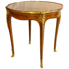 Table guéridon française de style Louis XV