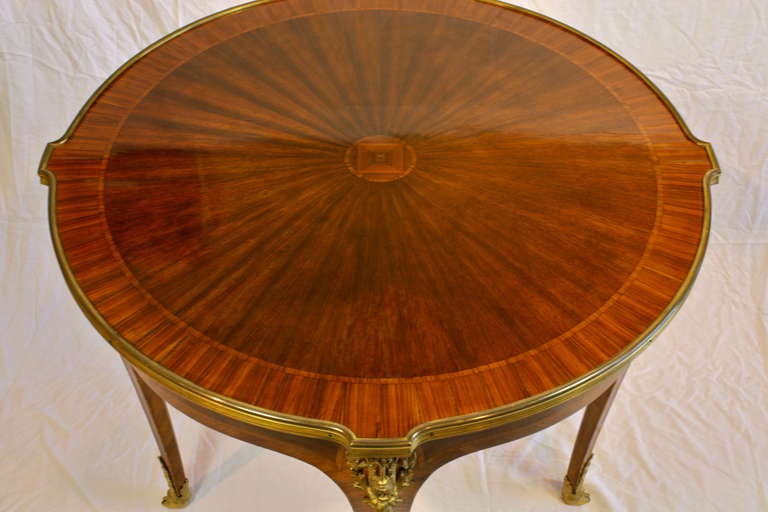 French Louis XV Style Gueridon Table 3