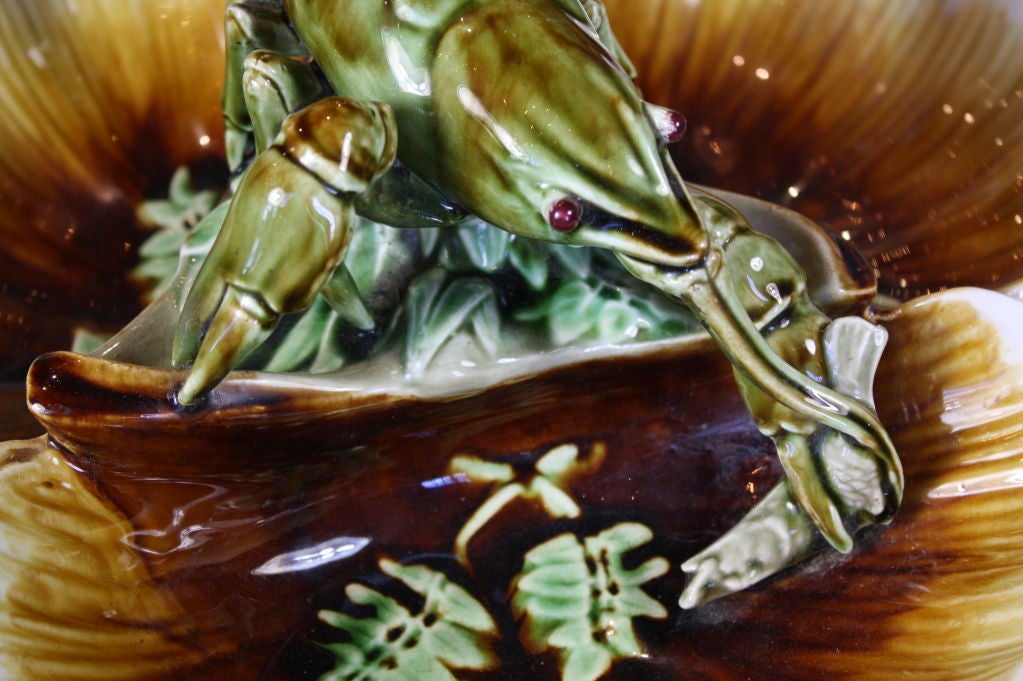 French Majolica Lobster Centerpiece 3