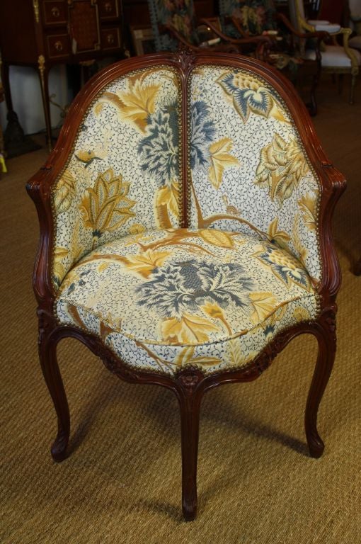 20th Century Pair of French Louis XV Style Armchairs