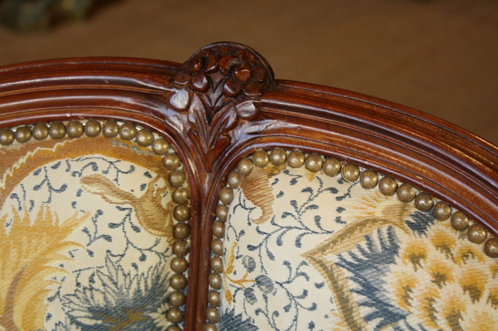 Pair of French Louis XV Style Armchairs 1