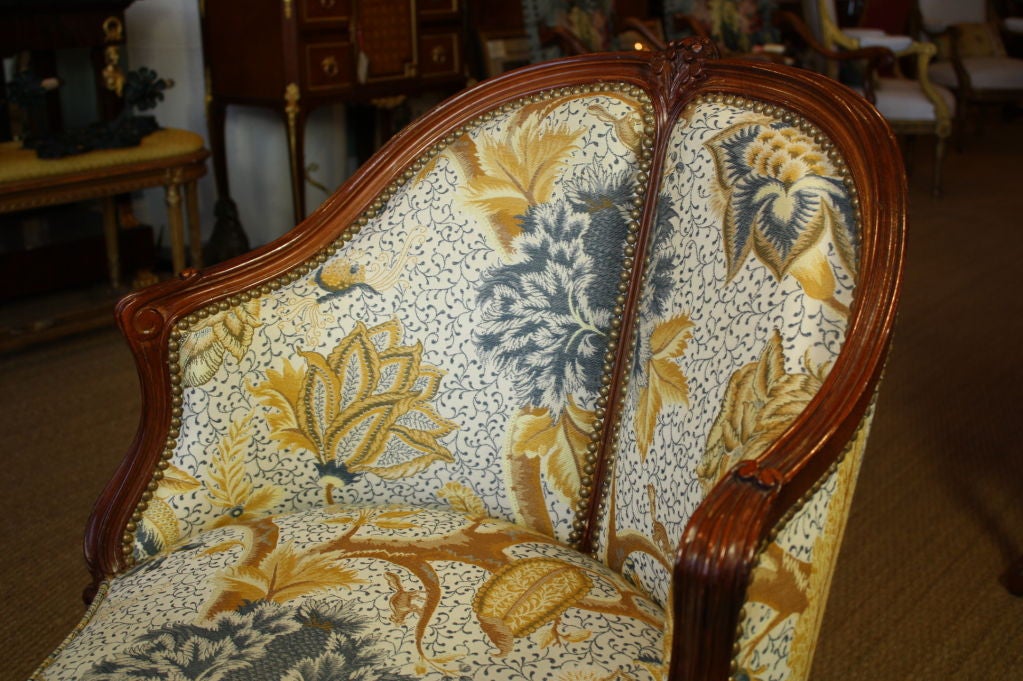 Pair of French Louis XV Style Armchairs 3