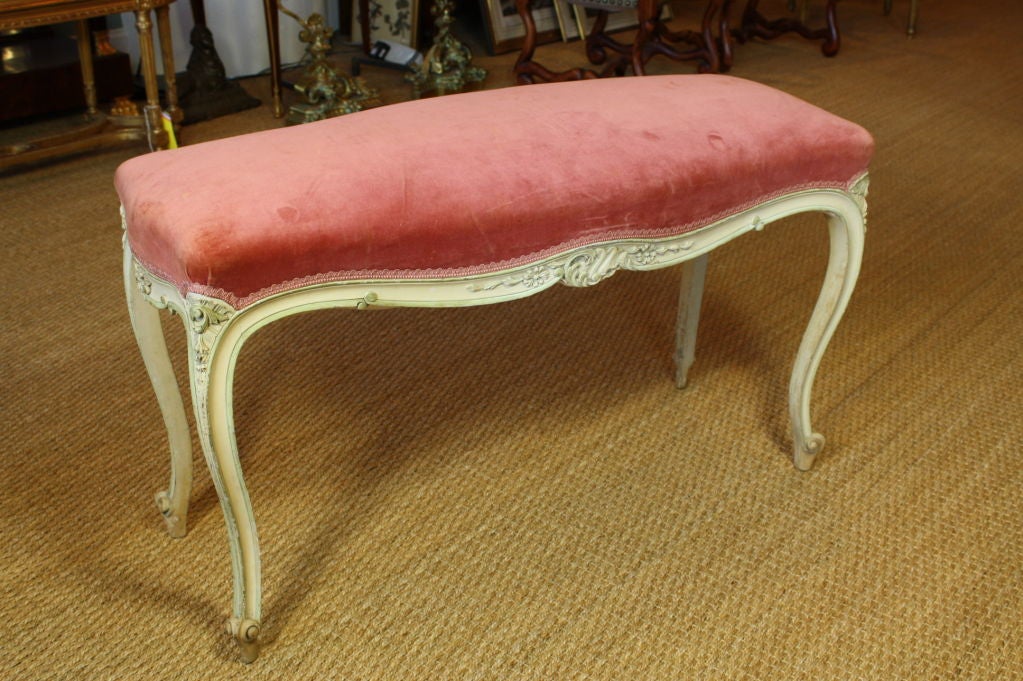20th Century French Louis XV Style Bench