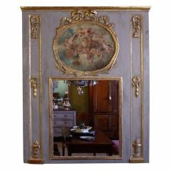 Louis XVI Period Trumeau with Putti Painting 4