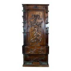 French 18th Century Boiserie Panel Hall Tree