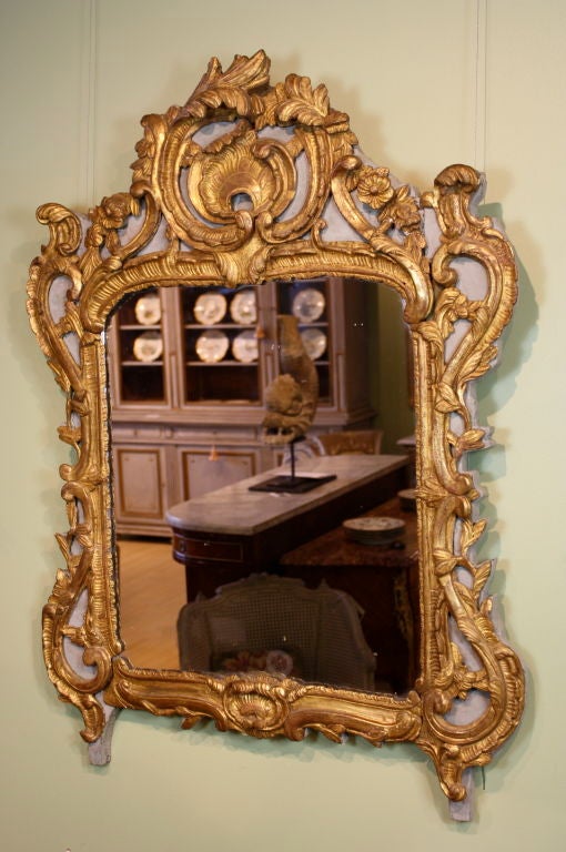 french rococo mirror
