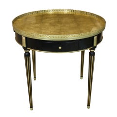 Jansen Louis XVI Style Bouillotte Table