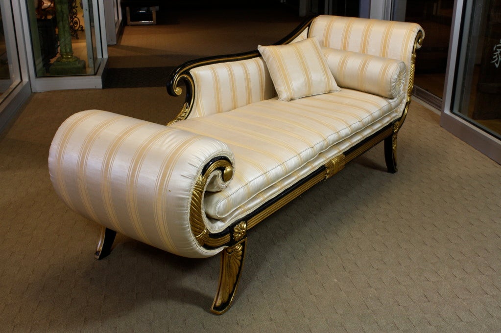 20th Century French Empire Style Recamier